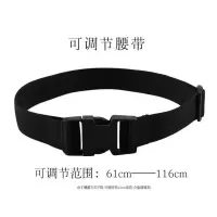 迷几焊工焊条专用袋多功能焊工工具包工地建筑专用工具包小焊条包 黑色 普通腰带