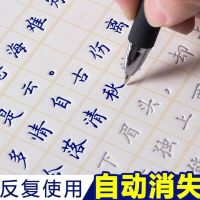 [15天端正字体]正楷书凹槽练字帖贴本成人行书初高中小学生钢笔 随机一本%3支笔芯