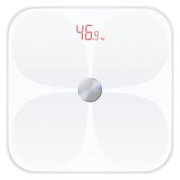 体重秤电子秤家用人体减肥体脂秤精准迷你称重量器成人身体家庭称 ITO白色充电