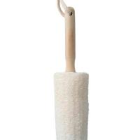 甄天然丝瓜络不沾油洗碗刷奶瓶刷杯刷加手柄更方便 总长度21厘米左右一个装