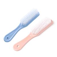 2-4个软毛鞋刷子家用软毛洗衣刷软毛长柄鞋刷多功能清洁刷子 硬毛鞋刷2个