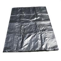 晒被子袋子除螨黑色大塑料垃圾袋大号加厚搬家晒被袋杀螨虫棉被 100*120平口 5个