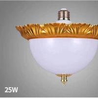 led灯泡家用照明超亮e27走廊卧室吸顶灯客厅灯吊灯节能灯球泡[7月8日发完] 白光皇冠灯25W