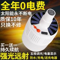 户外LED太阳能充电式摆地摊灯超亮应急帐篷灯照明露营夜市灯3000 普通款[2000]续航200
