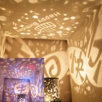 生日快乐投影灯浪漫求婚表白星空灯超亮星光投影仪生日礼物 生日快乐