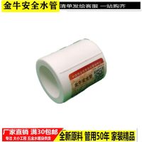 白色带标[武汉金牛安全]25ppr水管配件6分内丝外丝弯头直接弯头 25直接[10个]