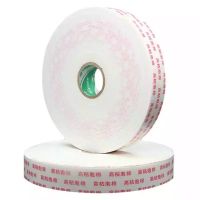 高粘泡棉双面胶带海绵泡沫双面胶贴广告牌铝塑KT板建筑填缝10米长 宽1.0cm*10米(8卷)