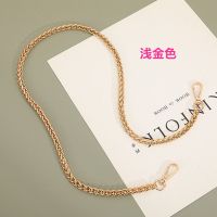 灯笼链包包链条配件包斜挎包链子的单买加长金属链条DIY 浅金色 40厘米(适合手提)