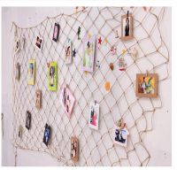 麻绳网吊顶网隔断装饰网防护网攀爬网围网挂衣网棚顶装饰麻绳网格 4毫米15厘米网孔