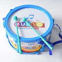 幼儿爵士鼓玩具儿童架子鼓早教打击乐器1-3-6岁男孩女孩兴趣启蒙 特价款小腰鼓(蓝色)
