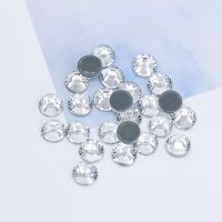 整包平底仿奥烫钻服装鞋子胶底仿奥钻玻璃烫钻礼diy首饰配件贴钻 白色 ss6 约1440颗