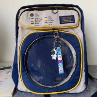 nullbag书包原创小众大容量娃包双肩包学生上学背包电脑包痛包 升级带宇航员(可装20厘米的娃娃)