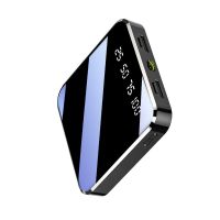 大容量快充10000毫安充电宝苹果5oppo安卓vivo迷你版可爱移动电源 黑色[T22标配版]+快充线