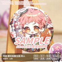 原创咒术回战同人挂件和服五条悟周边伏黑惠徽章狗卷夏油杰钥匙扣 虎杖 流沙膜吧唧 58mm