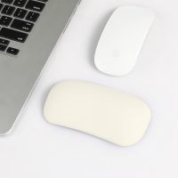 硅胶手腕垫键盘手托垫舒适 回弹鼠标键盘垫护腕办公保护手腕枕 淡黄色