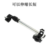 自行车雨伞架单车雨伞支架电动车遮阳撑伞架婴儿车不锈钢雨伞支架 简约款雨伞架