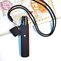 魔笛C保护套魔笛电子器烟杆硅胶套motiC保护壳防摔一代三代通用 纯黑色+挂绳