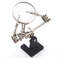 组合式电路板维修放大镜5倍台式电子多功能电焊台焊接辅助台夹具 焊接平台专用放大镜