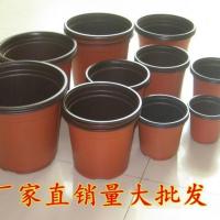 双色花盆塑料育苗盆塑料花盆绿植一次性育苗花盆双色营养钵 外口径90mm100个 中等