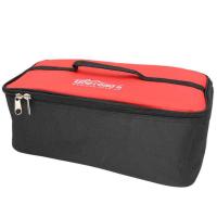 炉具收纳户外炊具包防撞保护袋炉头套锅气罐工具手提袋餐具野餐 红色 仅仅只是一个包