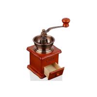 吉泰儿咖啡磨豆机手摇咖啡豆研磨机手动磨粉机手磨咖啡机古铜色