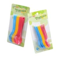 勺子调味勺盐味精分类胡椒粉塑料调味品勺厨房勺辣椒匙调料12支装 小号 12支装