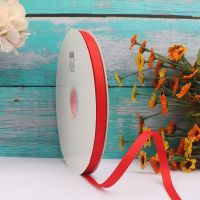 love袋康乃馨鲜花包装袋玫瑰单支花束袋子透明英文印花OPP花袋 红色 1cm宽91米长罗纹带一卷