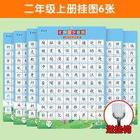 部编人教版二年级上下册生字表识字无声挂图小学生语文课本同步 二年级上册(6张)