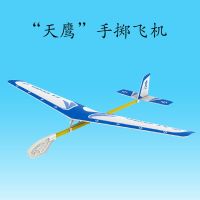 中天 云雀 天鹰 山雀 天翔奇兵号轻木质手掷飞机手抛滑翔机模比赛 天鹰 一套价格