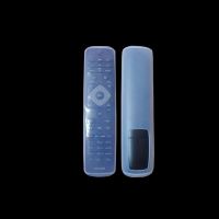 飞利浦电视24 32 39 42 50 55遥控器套PFL3045T3透明硅胶保护套 高清保护套[不含遥控器]