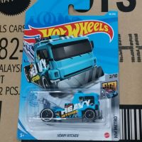 风火轮小跑车2021G批次 兰博基尼迈凯伦合金玩具车儿童玩具稀有款 21H蓝色救援车