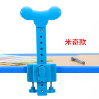儿童坐姿矫正器防近视支架视力保护器小学生纠正写字姿势架提醒器 蓝色米奇款