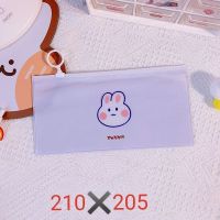 韩版ins卡通可爱少女心文具盒草莓兔子笔袋 学生大容量初高中印花 白色兔子 单独笔袋