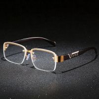 高清水晶放大镜3倍看书阅读老年人头戴式眼镜型扩大镜修表眼镜 透明镜片[3倍智能调节] 高清镜片[老花眼适用]