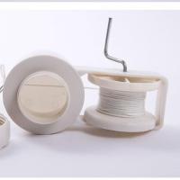 老式墨斗PVC塑料耐摔手动手摇式木工划线器墨斗装修施工弹线棉线 不加海绵款