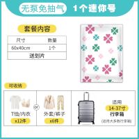 家用抽真空压缩收纳袋特大中小号棉被被子衣物衣服行李箱专用袋子 [40*60]迷你号 1只装不送泵