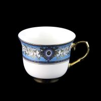 骨瓷咖啡杯套装欧式小奢华北欧风格家用陶瓷英式下午茶花茶杯送勺 巴洛克单杯