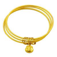 新款三生三世手镯女细圈时尚款百搭配件老金女士手环不掉色 福袋三生三世(62圈口)