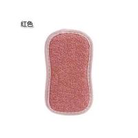 神奇魔力擦洗碗海绵百洁布刷碗神器刷锅块厨房清洁去污双面洗碗布 红色 双面魔力清洁去污海绵擦[1个装]