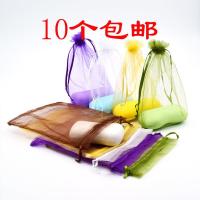 高档起泡网香皂袋打泡网防潮防滑洗面奶学生洗脸洗澡泡泡网肥皂套 10个装颜色随机