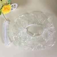 100只一次性浴帽防水防油烟成人厨房长发罩洗澡淋浴冒沐浴帽头套 加厚白色 100只散包