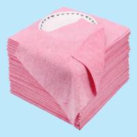 神奇不沾油椰壳抹布厨房家用强吸水不掉毛百洁布加厚清洁洗碗巾 炫彩椰壳抹布30*30 5片装