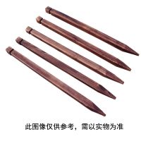 防腐木方形木桩园艺支柱炭化木桩栅栏方木树桩削尖围栏木柱树桩 4x4x长40cm 中等