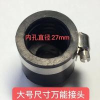 乔治史帝夫净水器原装配件史蒂夫水龙头黑色超大万能转连接头