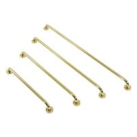 金色上墙服装货架服装架衣架展示架 上墙挂衣架 衣架上墙挂衣服架 正挂60