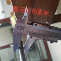 1.5米实心304不锈钢衣杆晾衣叉服装店室内外阳台挑挂衣推拉卷闸门