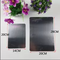 儿童胶画烤画 颜料画涂色画铝板画手工diy制作广场涂鸦画批发套装 中号铝板2张