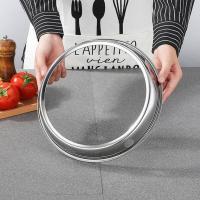 加厚不锈钢厨房锅架防烫锅架子置物架双层锅垫隔热锅专用架炒锅架 锅架小号(无盘款)