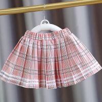 儿童裙子夏装jk制服小学生女童套装2021新款百褶裙宝宝短裙学院风 藕粉色【单裙子】 80 【建议身高75以内】