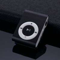 MP3播放器学生版有屏随身听英语听力小型便携式外放夹子MP4扬声器 夹子黑色 只有一个MP3